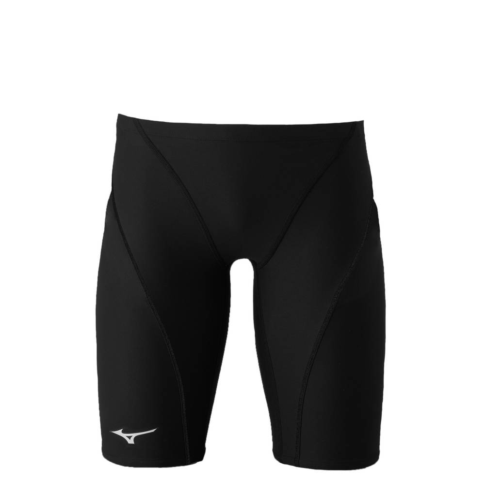 Panske Plavky Mizuno EXER Jammer Čierne Vypredaj GXNK81657